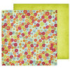 Fancy Pants Designs - Delight Collection - 12 x 12 Double Sided Paper - Bunches