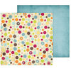 Fancy Pants Designs - Delight Collection - 12 x 12 Double Sided Paper - Bubbles, CLEARANCE