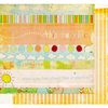 Fancy Pants Designs - On A Whimsy Collection - 12 x 12 Double Sided Paper - On A Whimsy Strips