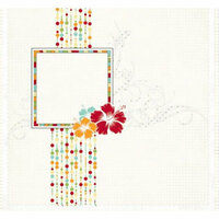 Fancy Pants Designs - Summer Soiree Collection - 12 x 12 Transparency - Paradise, CLEARANCE