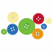 Fancy Pants Designs - Summer Soiree Collection - Buttons, CLEARANCE