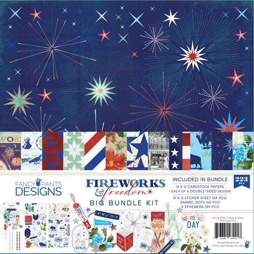 Fancy Pants Designs - Fireworks And Freedom Collection - Big Bundle Kit