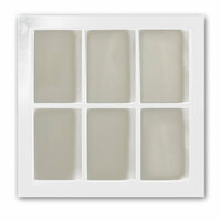 Fancy Pants Designs - On Display Collection - Embellish Me Frames - Window Frame - White, CLEARANCE