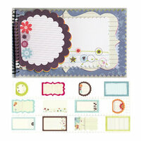 Fancy Pants Designs - Delight Collection - 5 x 8 Notebook Journal, BRAND NEW
