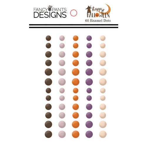 Fancy Pants Designs - Happy Halloween Collection - Enamel Dots