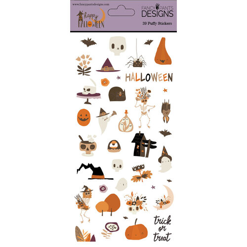 Fancy Pants Designs - Happy Halloween Collection - Puffy Stickers