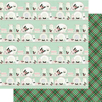Fancy Pants Designs - Cookies For Kringle Collection - Christmas - 12 x 12 Double Sided Paper - Grandma's China