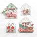 Fancy Pants Designs - Cookies For Kringle Collection - Christmas - 12 x 12 Double Sided Paper - Peppermint Kiss