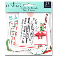 Fancy Pants Designs - Cookies For Kringle Collection - Christmas - Ephemera - Cards and Tags