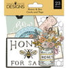 Fancy Pants Designs - Honey and Bee Collection - Ephemera - Cards and Tags
