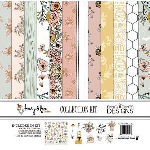 Fancy Pants Designs - Honey and Bee Collection - 12 x 12 Collection Kit