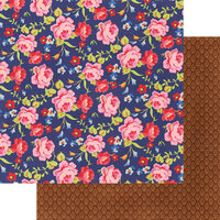 Fancy Pants Designs - Prairie Rose Collection - 12 x 12 Double Sided Paper - Farmhouse Floral
