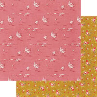 Fancy Pants Designs - Prairie Rose Collection - 12 x 12 Double Sided Paper - Country Floral