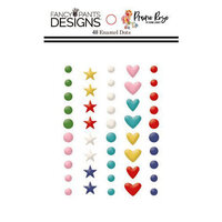 Fancy Pants Designs - Prairie Rose Collection - Enamel Dots