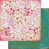 Fancy Pants Designs - Fruitcake And Tinsel Collection - 12 x 12 Double Sided Paper - Woodland Floral