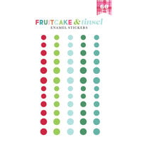 Fancy Pants Designs - Fruitcake And Tinsel Collection - Enamel Dots