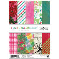 Fancy Pants Designs - Fruitcake And Tinsel Collection - 6 x 8 Paper Pad