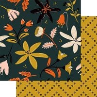 Fancy Pants Designs - Enchanted Garden Collection - 12 x 12 Double Sided Paper - Autumn Diamonds
