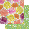 Fancy Pants Designs - Bloom Collection - 12 x 12 Double Sided Paper - Bloom Where You're Planted