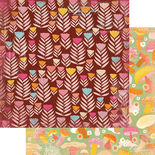 Fancy Pants Designs - Amber Autumn Collection - 12 x 12 Double Sided Paper - Friendly Forest