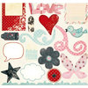 Fancy Pants Designs - Splendid Collection - 12 x 12 Die Cuts - Titles and Tags, CLEARANCE