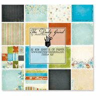 Fancy Pants Designs - The Daily Grind Collection - 8 x 8 Paper Pad