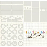 Fancy Pants Designs - Transparent Die Cuts - Mix and Match