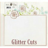 Fancy Pants Designs - Glitter Cuts - Flower Frame, CLEARANCE