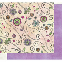 Fancy Pants Designs - Daydreams Collection - 12x12 Double Sided Paper - Gaze