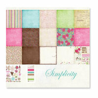 Fancy Pants Designs - Simplicity Collection - 12 x 12 Paper Kit, CLEARANCE