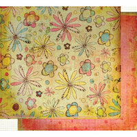 Fancy Pants Designs - Sweet Spring Collection - 12x12 Double Sided Paper - Lily