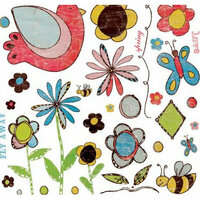 Fancy Pants Designs - Sweet Spring Collection - Rub Ons - Sweet Spring