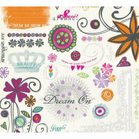 Fancy Pants Designs - Daydream Collection - Rub Ons - Daydream