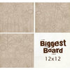 Fancy Pants Designs - Biggest Board Chipboard - 12x12 - Power Flowerz, CLEARANCE