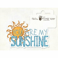 Fancy Pants Designs - Glitter Cuts Transparencies - My Sunshine