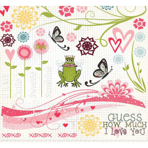 Fancy Pants Designs - Crush Collection - Valentine's Day - Rub Ons - Crush