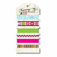 Fancy Pants Designs - Holly Jolly Collection - Christmas - Ribbon - Holly Jolly, CLEARANCE