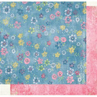 Fancy Pants Designs - Sweet Pea Colleciton - 12x12 Double Sided Paper - Brenna
