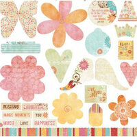 Fancy Pants Designs - Botanical Collection - Titles and Tags, CLEARANCE