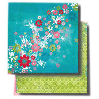 Fancy Pants Designs - 12x12 Double Sided Paper - Kewl Collection - Exquisite, CLEARANCE