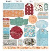 Fancy Pants Designs - Titles and Tags - Vintage Summer Collection, CLEARANCE