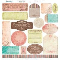 Fancy Pants Designs - Titles and Tags - Wildheart Collection, CLEARANCE