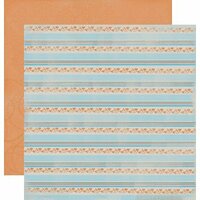 Fancy Pants Designs - Double Sided Cardstock Paper - Vintage Summer Collection - Peachy, CLEARANCE