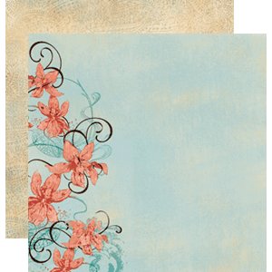 Fancy Pants Designs - Double Sided Cardstock Paper - Free Spirit Collection - Passion