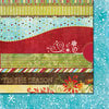 Fancy Pants Designs - Tradition Collection - Christmas - 12 x 12 Double Sided Paper - Strips, CLEARANCE