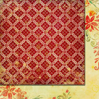 Fancy Pants Designs - Tradition Collection - Christmas - 12 x 12 Double Sided Paper - Wrap It Up, CLEARANCE