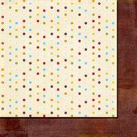 Fancy Pants Designs - It's Your Day Collection - 12 x 12 Double Sided Paper - Sugar Dots, CLEARANCE