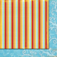 Fancy Pants Designs - It's Your Day Collection - 12 x 12 Double Sided Paper - Hooray, CLEARANCE