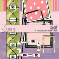 E-Kit Elements (Digital Scrapbooking) - No! A Toddlers Creed: Girl 3
