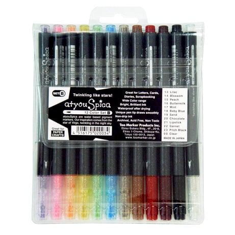 Copic - Spica Glitter Pen Set - Set B